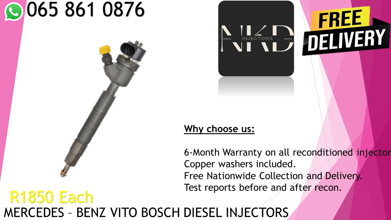 MERCEDES VITO DIESEL INJECTORS FOR SALE - Private Seller MERCEDES VITO DIESEL INJECTORS FOR SALE - Private Seller