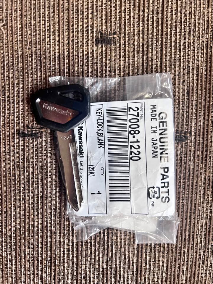 Kawasaki blank key - Private Seller Kawasaki blank key - Private Seller