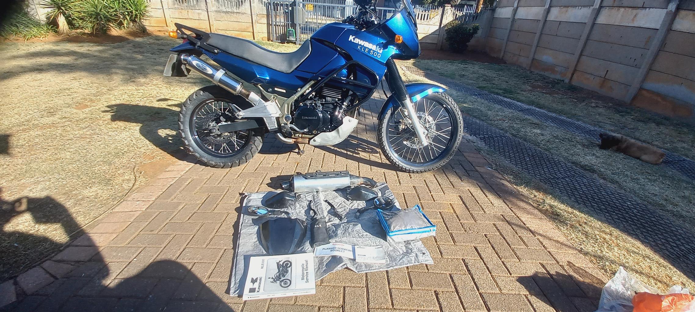 2007 Kawasaki KLE 500 Dual Purpose Bike - Private Seller