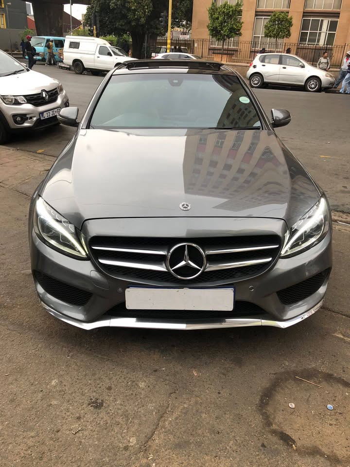 2018 Mercedes Benz C180-205 Petrol Automatic Transmission Grey Colour  Mileage
