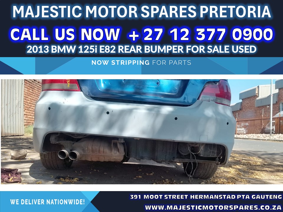 Bmw 125I e82 bumper rear for sale used - Private Seller