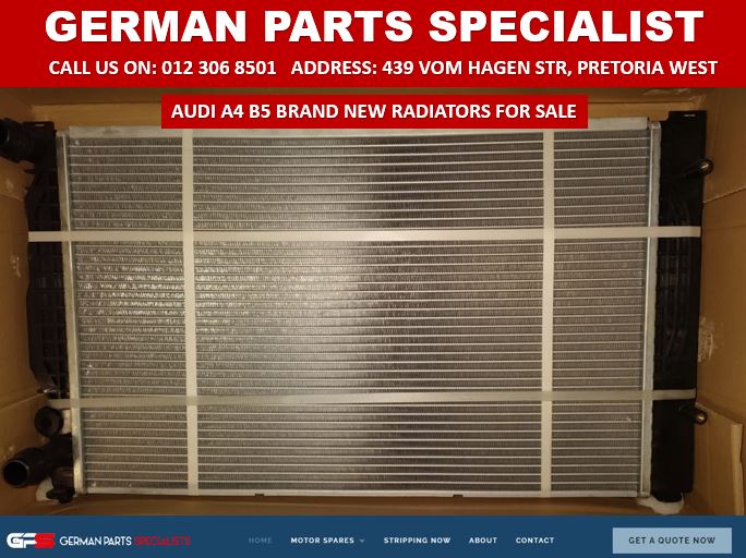 AUDI A4 B5 BRAND NEW RADIATORS FOR SALE - Private Seller
