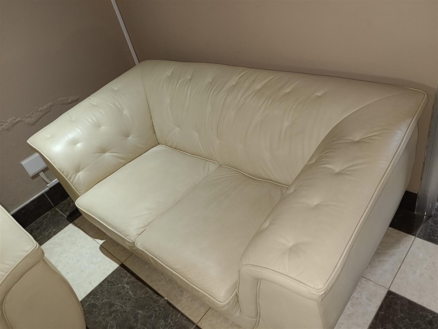 Leather couches