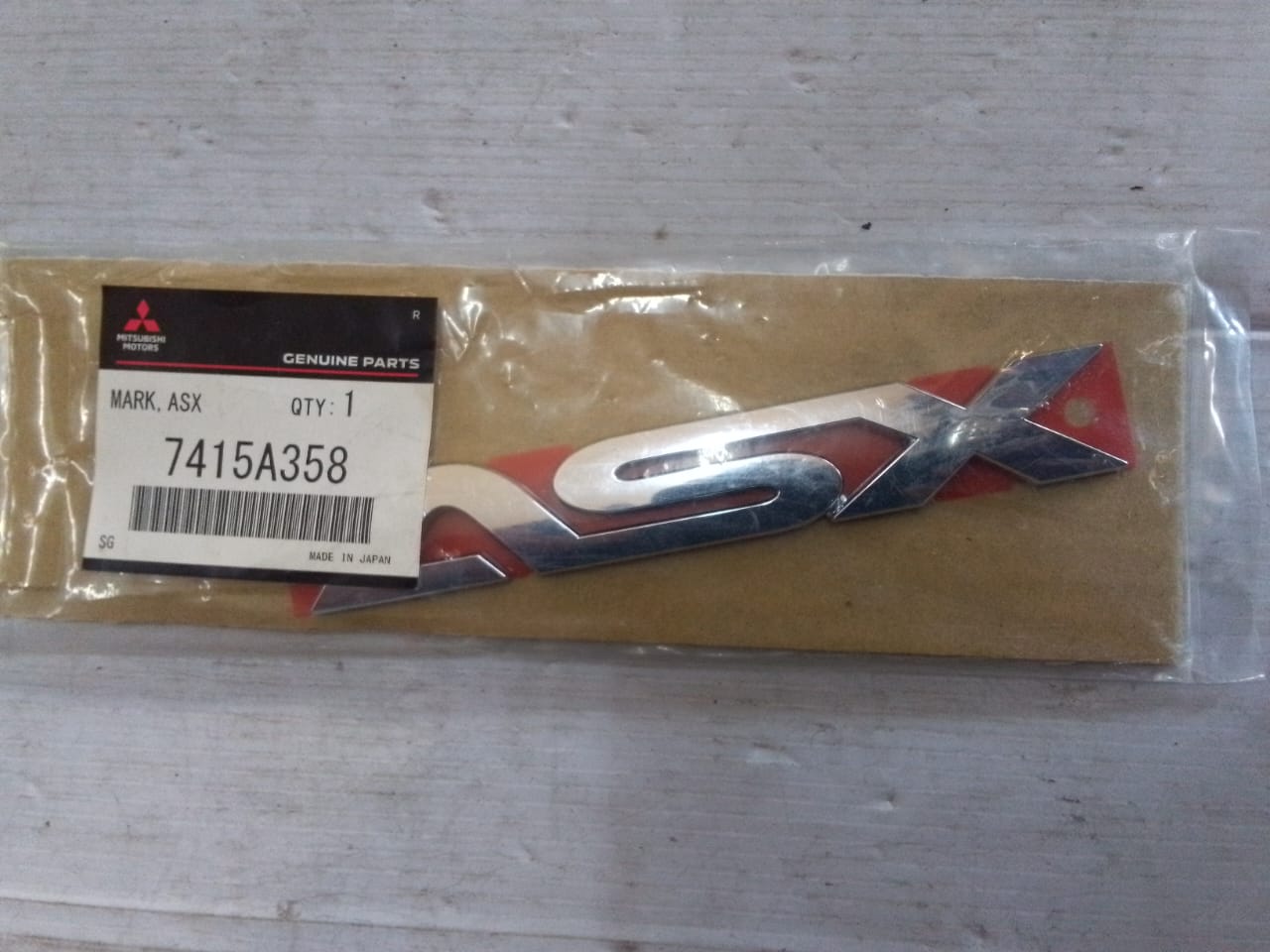 MITSUBISHI ASX STIKER FOR SALE - Private Seller