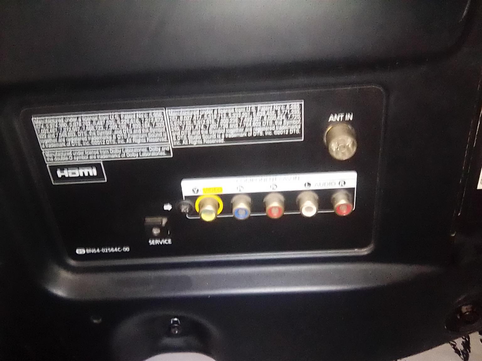 Non working tv
