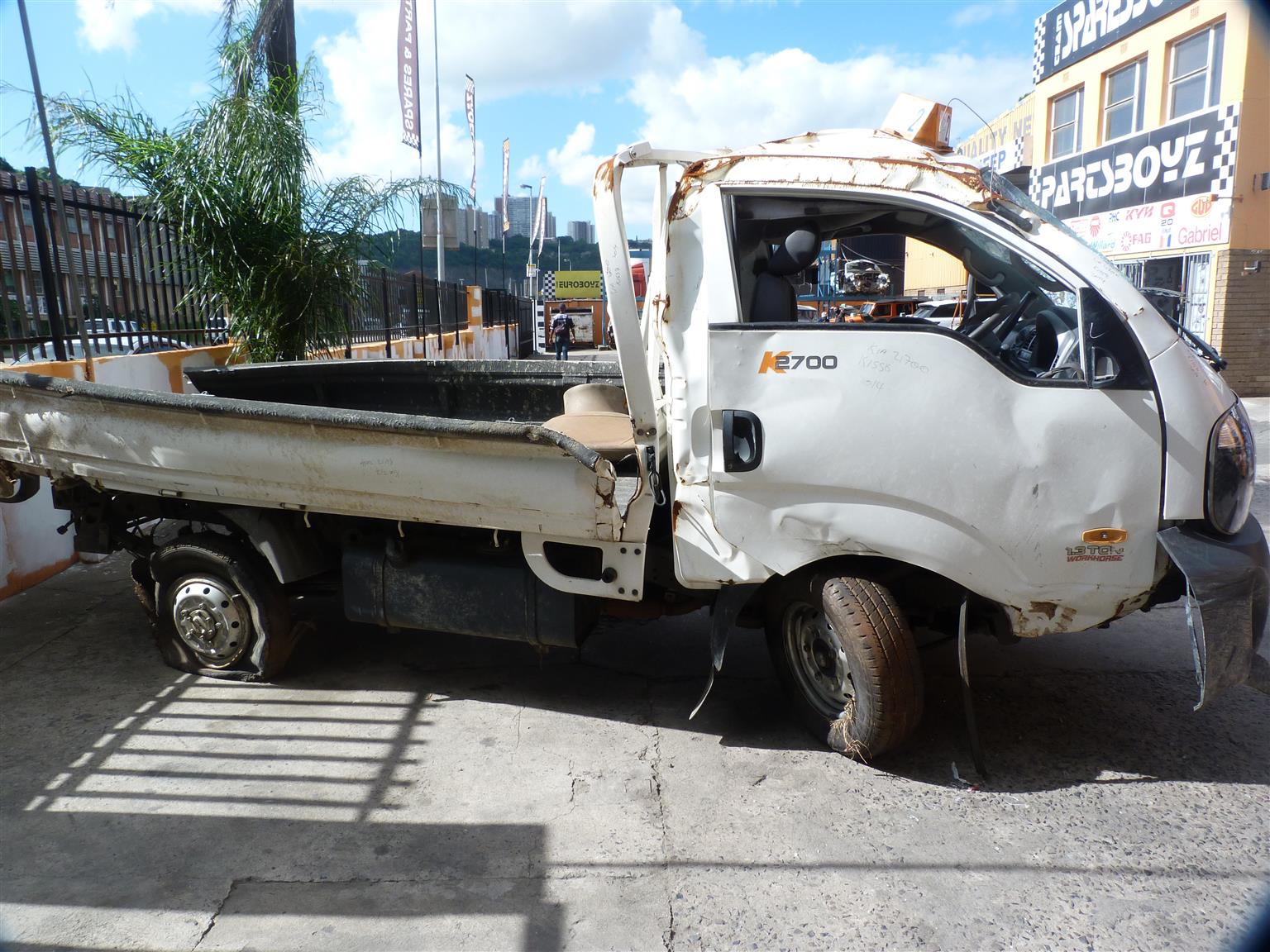 SPARESBOYZ STRIPPING FOR SPARES KIA K2700 WORKHORSE P/U S/C 2015 - Private Seller SPARESBOYZ STRIPPING FOR SPARES KIA K2700 WORKHORSE P/U S/C 2015 - Private Seller