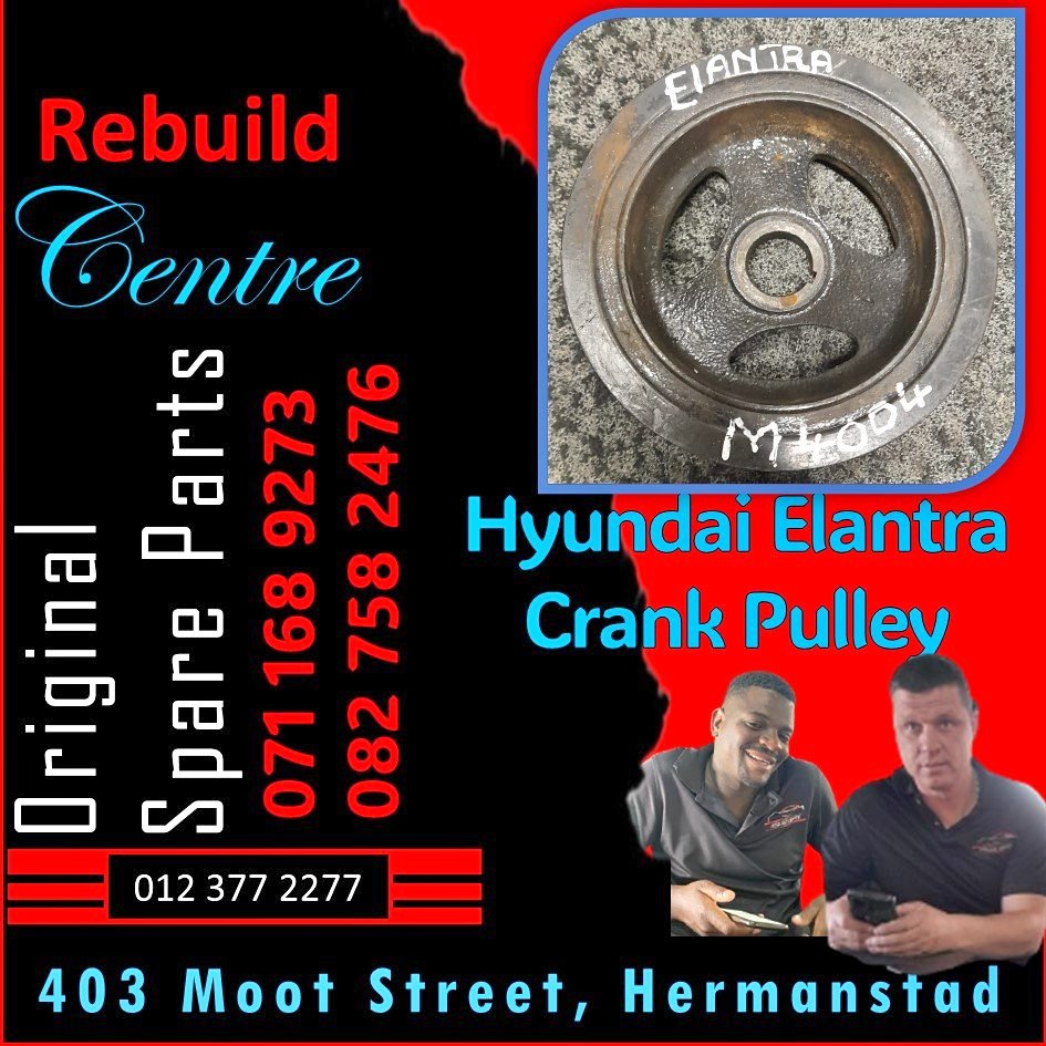 Hyundai Elantra Crank pulley - Private Seller Hyundai Elantra Crank pulley - Private Seller