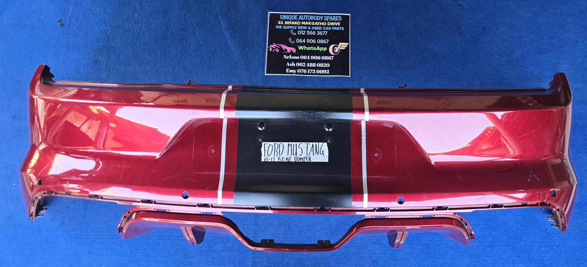 Ford Mustang Rear Bumper Ford Mustang Rear Bumper