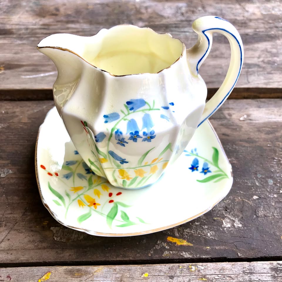 2 Piece Paragon creamer or gravy bowl by appointment fine China from England