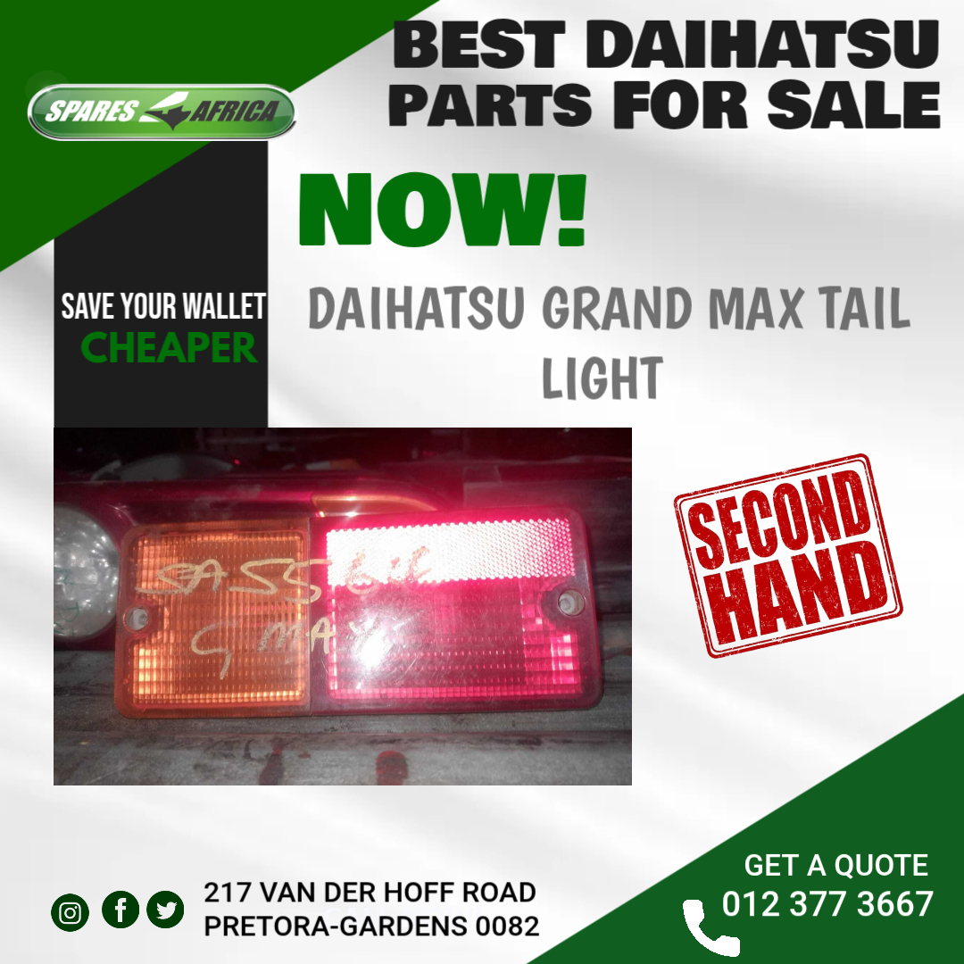 DAIHATSU GRAND MAX TAIL LIGHT - Private Seller DAIHATSU GRAND MAX TAIL LIGHT - Private Seller