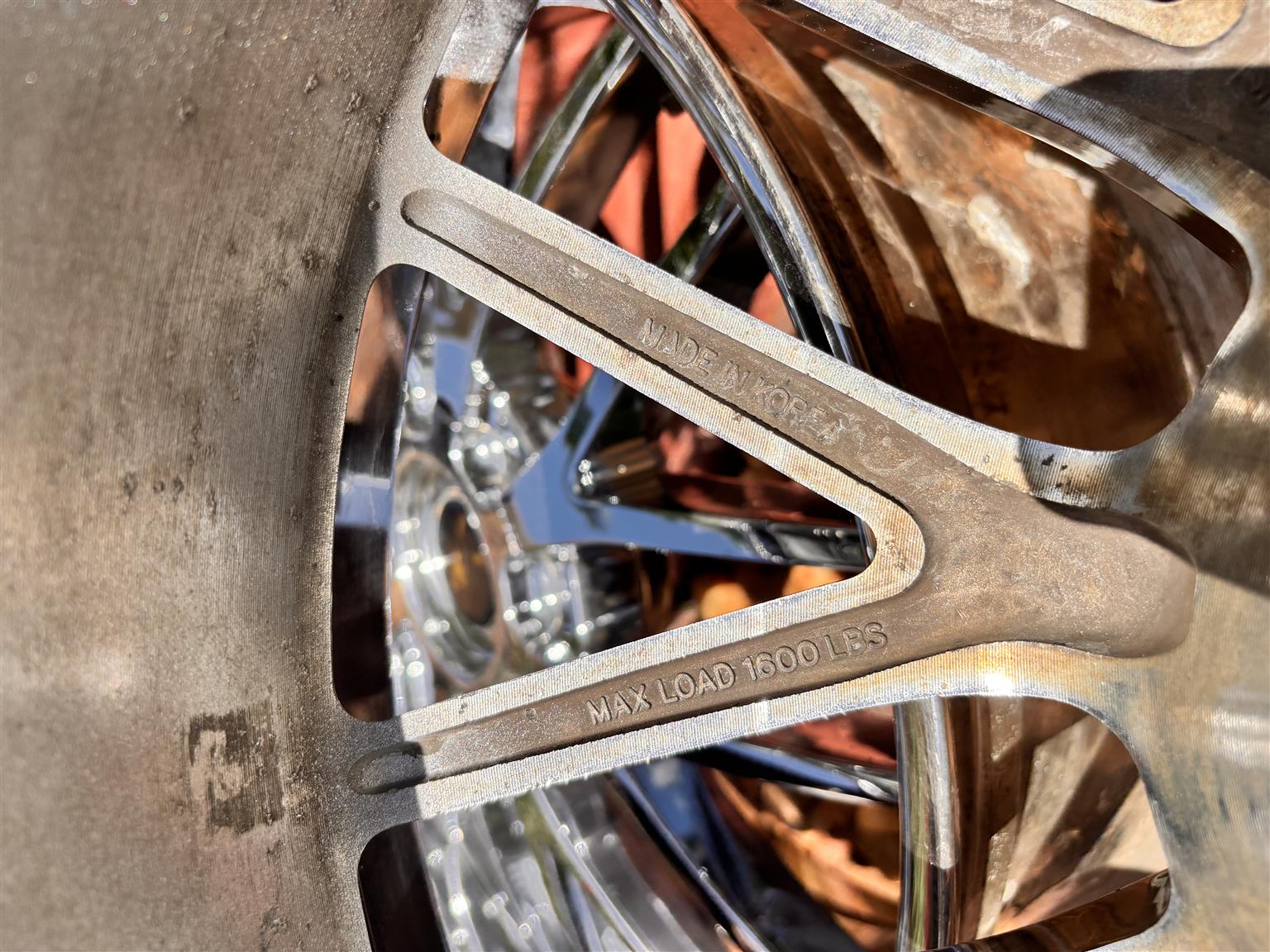 20inch Chrome Rims 5/120 Pcd