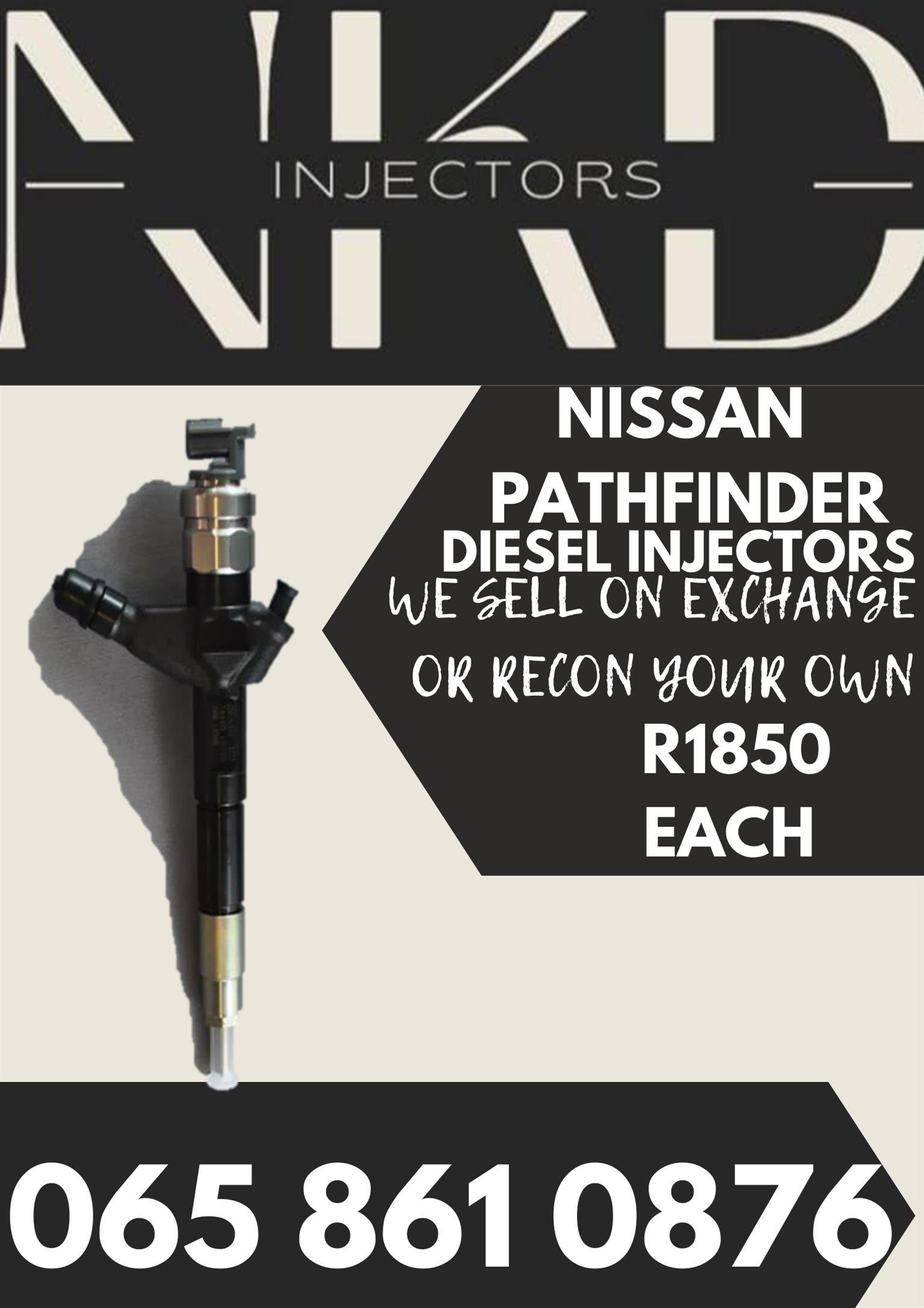 PATHFINDER INJECTORS FOR SALE ON EXCHANGE OR RECON - Private Seller PATHFINDER INJECTORS FOR SALE ON EXCHANGE OR RECON - Private Seller
