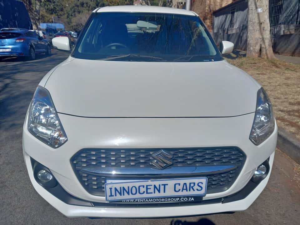 2022 SUZUKI SWIFT 1.4 GLS PETROL ENGINE, AUTOMATIC, WHITE COLOR, MILEAGE