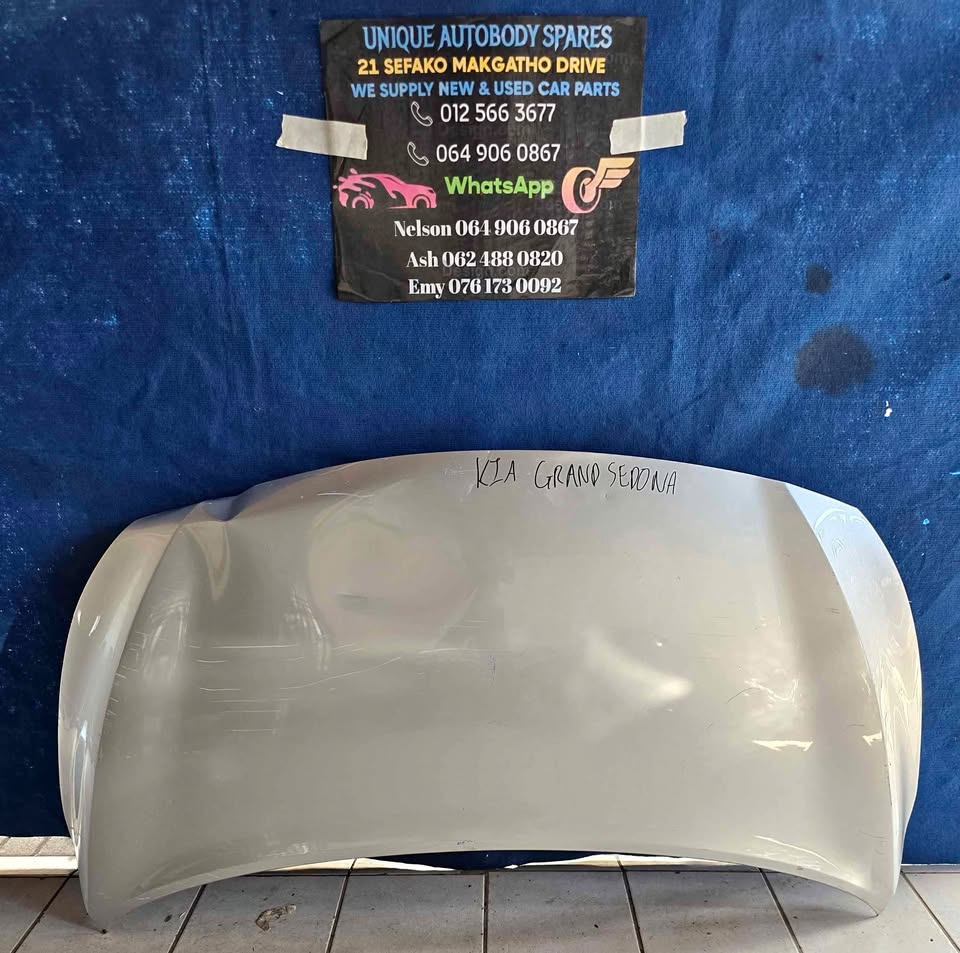 Kia Grand Sedona Bonnet Hood Kia Grand Sedona Bonnet Hood