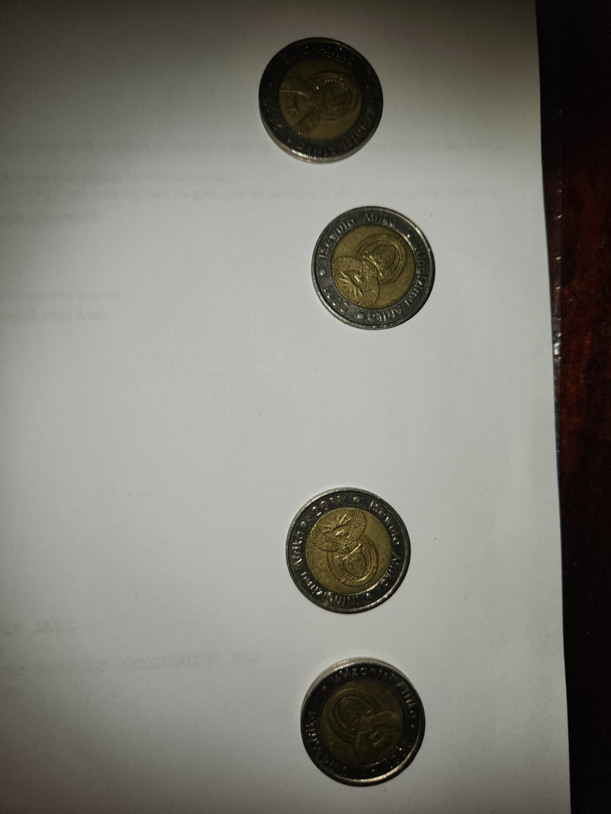 Old R5 coins for sale