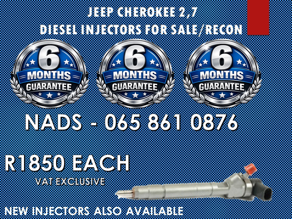 RECONDITIONED DIESEL INJECTORS FOR SALE FOR JEEP CHEROKEE 2.7 - Private Seller RECONDITIONED DIESEL INJECTORS FOR SALE FOR JEEP CHEROKEE 2.7 - Private Seller