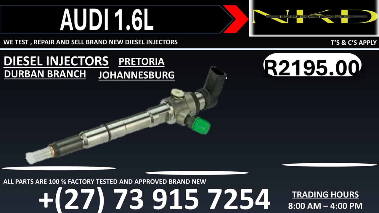 AUDI 1.6L NKD PTY LTD TO FIX INJECTORS AT A GOOD PRICE - Private Seller AUDI 1.6L NKD PTY LTD TO FIX INJECTORS AT A GOOD PRICE - Private Seller