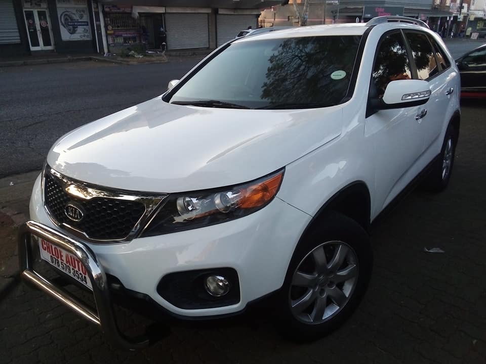 2010 KIA SORENTO 3.5V6 AUTO WHITE COLOR REVERSE CAMERA PDC SENSORS 102000km
