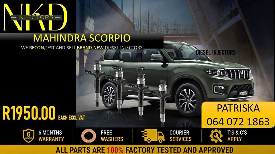 MAHINDRA SCORPIO - INJECTORS TESTING AVAILABLE - Private Seller MAHINDRA SCORPIO - INJECTORS TESTING AVAILABLE - Private Seller