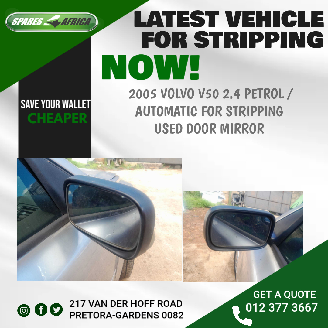 2005 VOLVO V50 2.4 PETROL AUTOMATIC USED DOOR MIRROR - Private Seller 2005 VOLVO V50 2.4 PETROL AUTOMATIC USED DOOR MIRROR - Private Seller