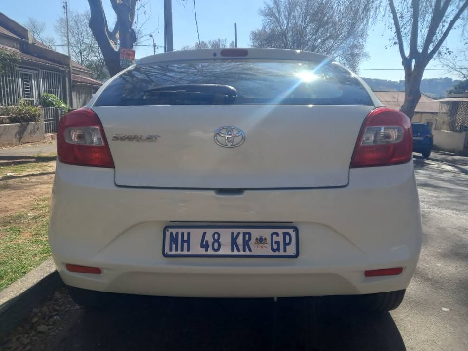 2021Toyota Starlet 1.5 Petrol, Manual, White, 56000kms