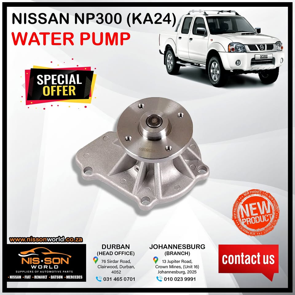 NISSAN NP300 KA24 WATER PUMP - Private Seller