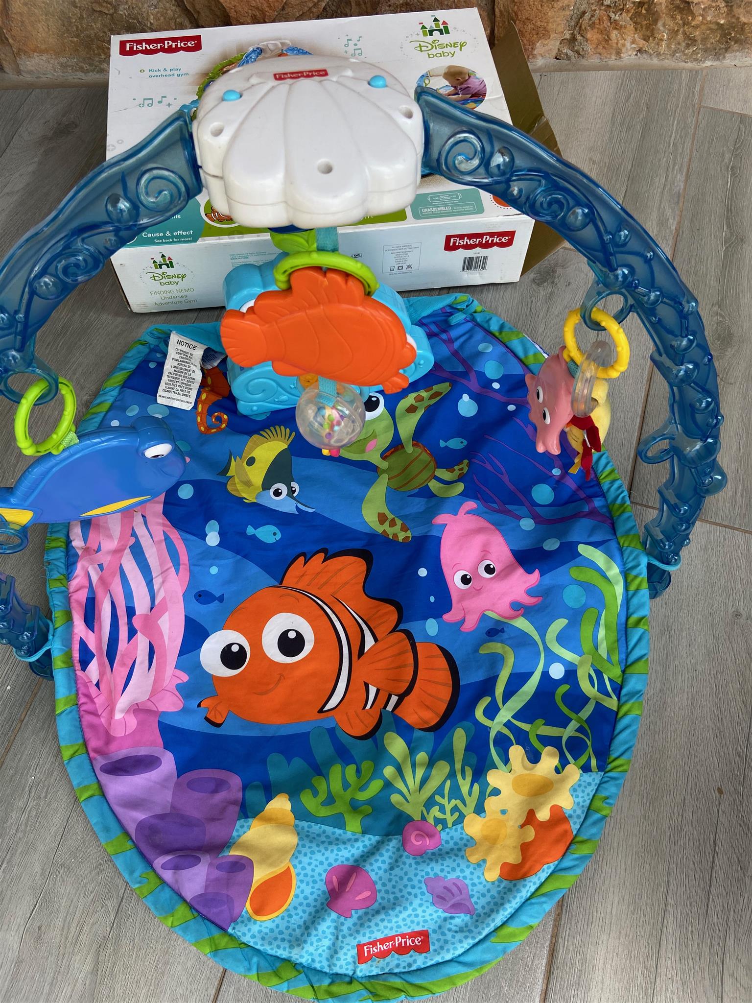 finding nemo play gym