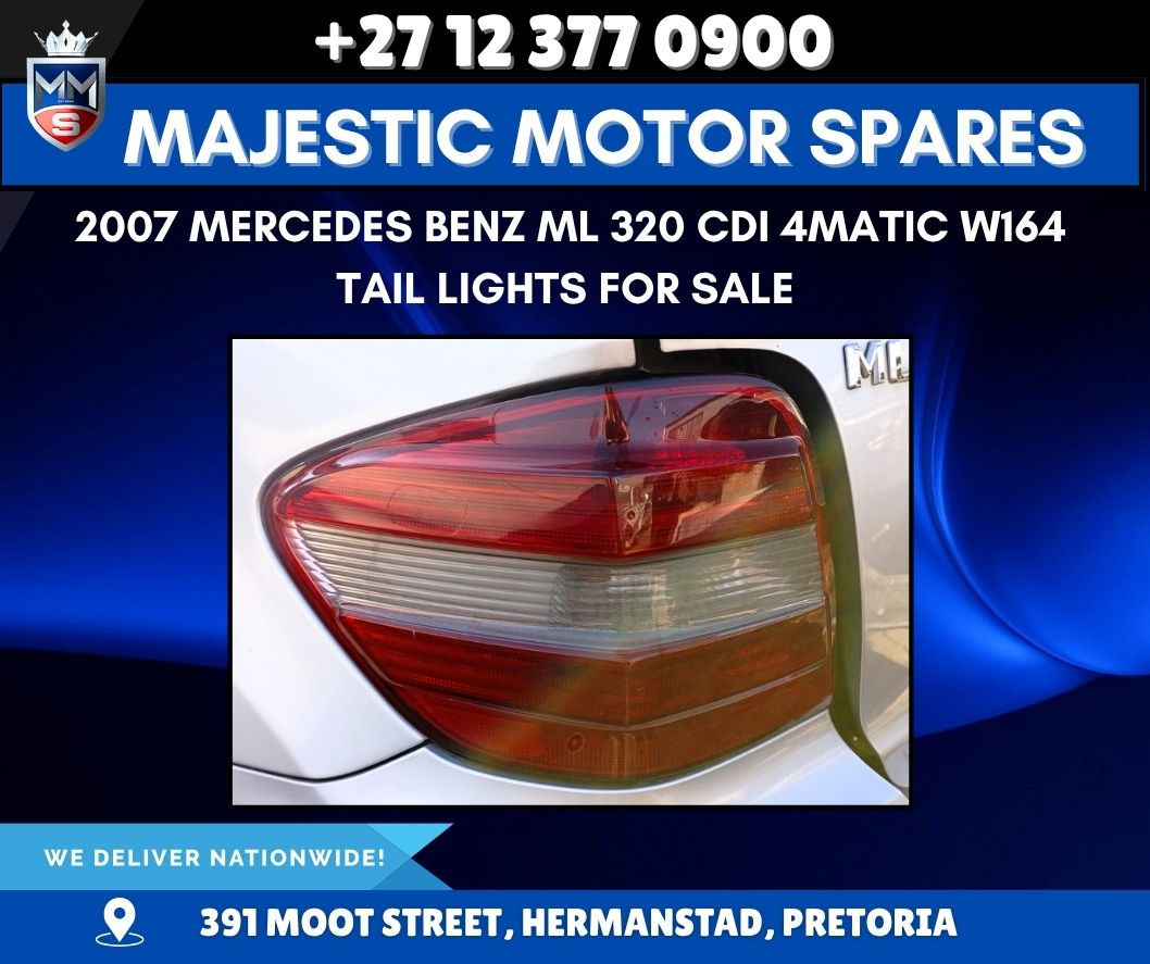 For Sale: Tail Lights – 2007 Mercedes-Benz ML 320 CDI 4MATIC (W164) - Private Seller For Sale: Tail Lights – 2007 Mercedes-Benz ML 320 CDI 4MATIC (W164) - Private Seller