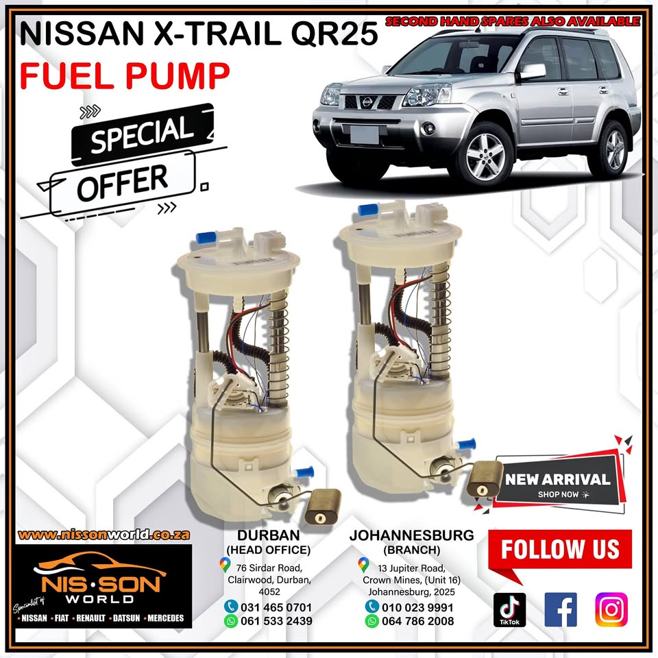 Nissan X-Trail QR25 Fuel Pump - Private Seller