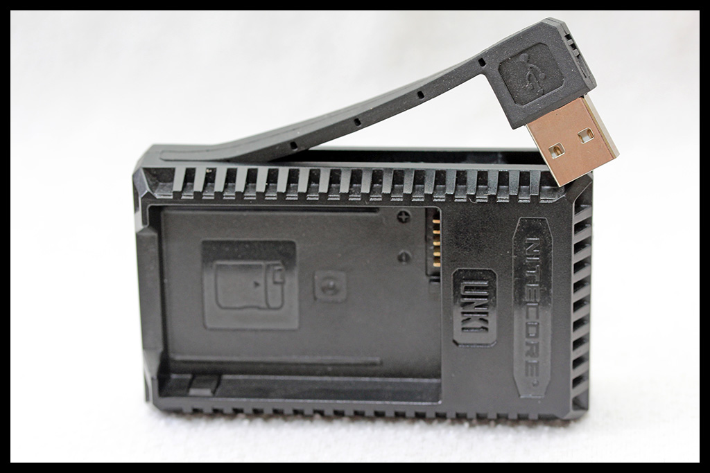 Nitecore Dual Sided USB Battery Charger for Nikon