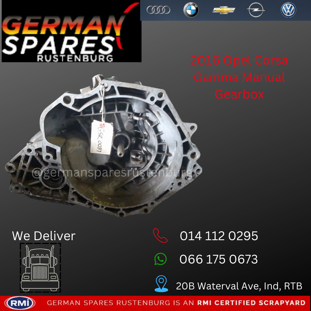 2016 Opel Corsa Gamma Manual Gearbox - Private Seller 2016 Opel Corsa Gamma Manual Gearbox - Private Seller