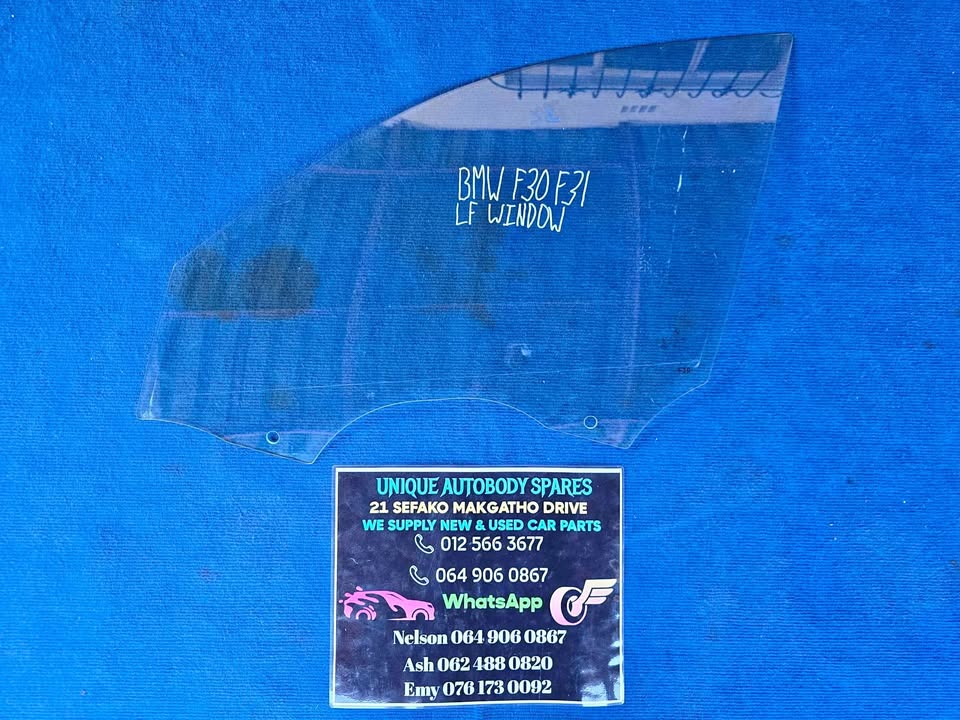 BMW F30 F31 Left Front Door Glass