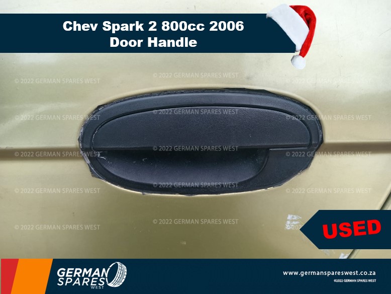 USED Door Handle for Chev Spark 2 800cc 2006 now available - Private Seller USED Door Handle for Chev Spark 2 800cc 2006 now available - Private Seller