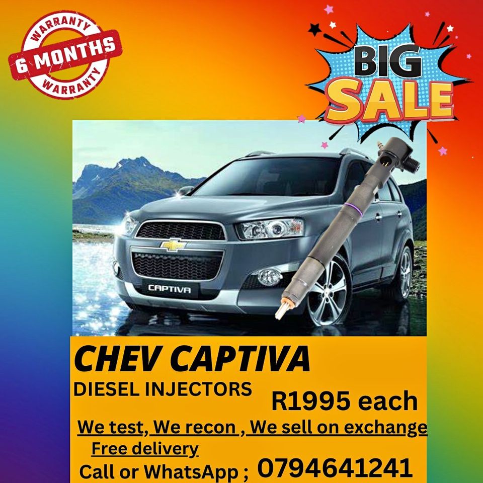 CHEVROLET CAPTIVA DIESEL INJECTORS - Private Seller CHEVROLET CAPTIVA DIESEL INJECTORS - Private Seller
