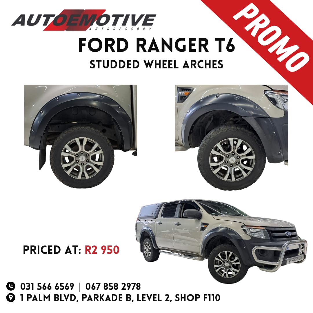 Ford Ranger T6 Studded Wheel Arches - Private Seller Ford Ranger T6 Studded Wheel Arches - Private Seller