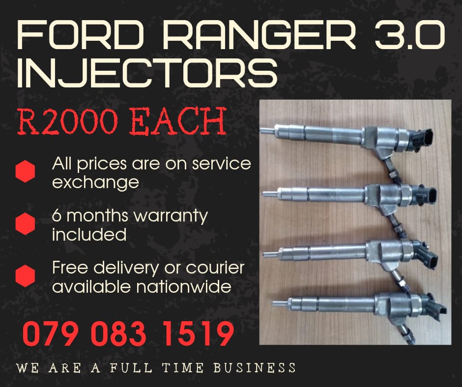 FORD RANGER 3.0 INJECTORS FOR SALE WITH WARRANTY - Private Seller FORD RANGER 3.0 INJECTORS FOR SALE WITH WARRANTY - Private Seller