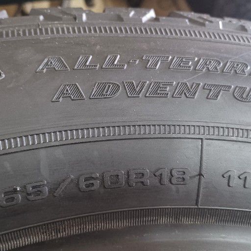 Goodyear wrangler kevler 18inch