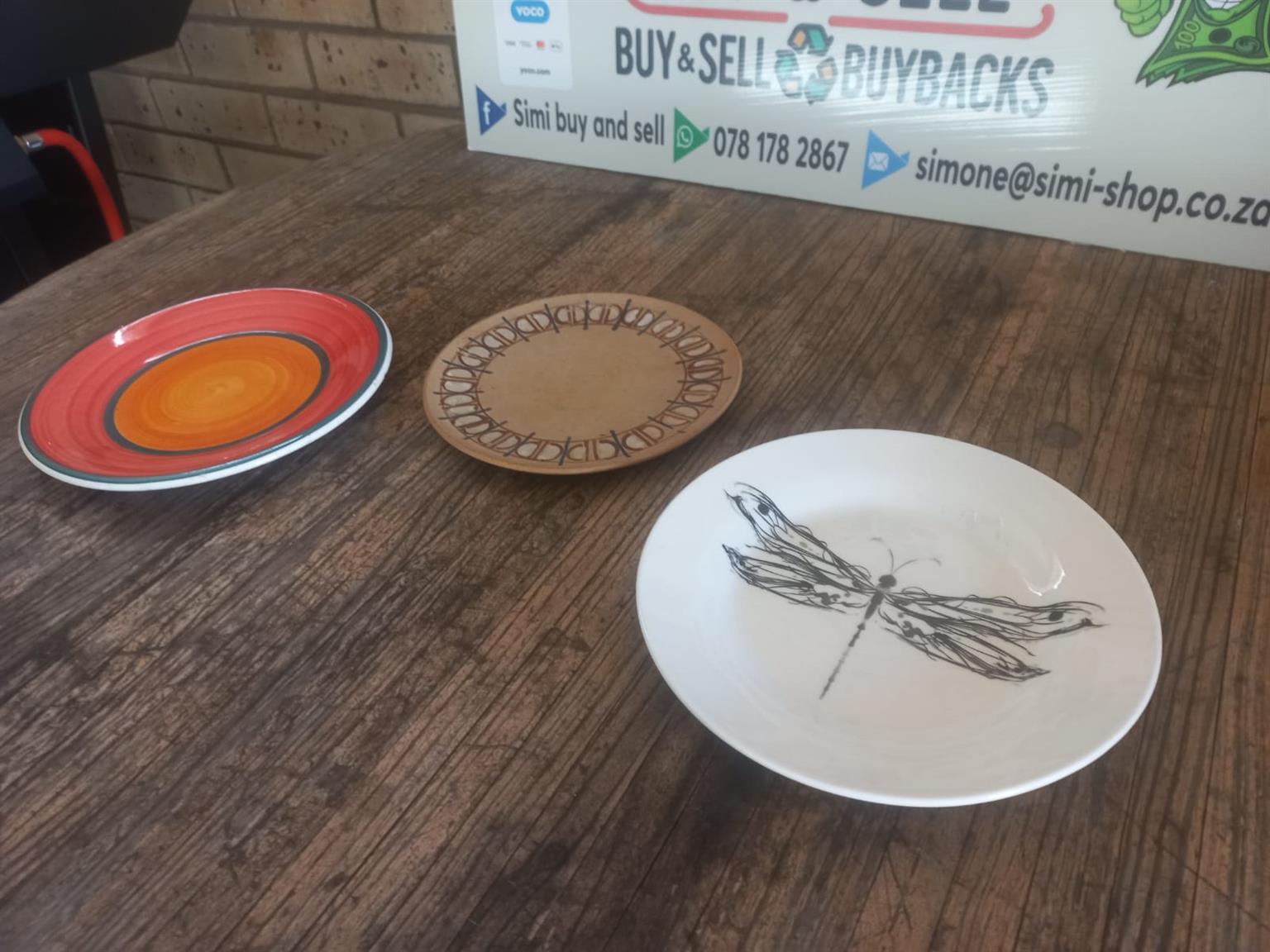 Diffrent plate glassware