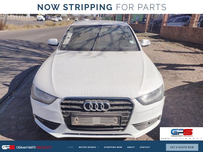 Audi A4 1.8TFSI CDH 2012 Manual Gearbox used spares and used parts for sale - Private Seller