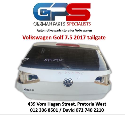 VW Volkswagen Golf 7.5 2017 used tailgate for sale - Private Seller VW Volkswagen Golf 7.5 2017 used tailgate for sale - Private Seller