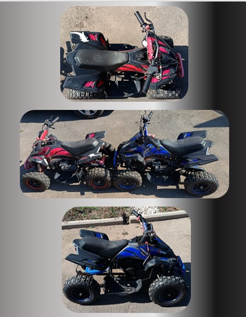 Mini quads, 2 available WHATSAPP NOW for more information - Private Seller