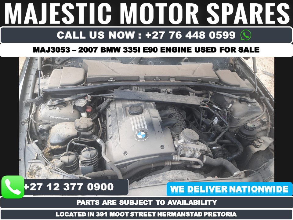 2007 BMW 335i E90 engine used for sale