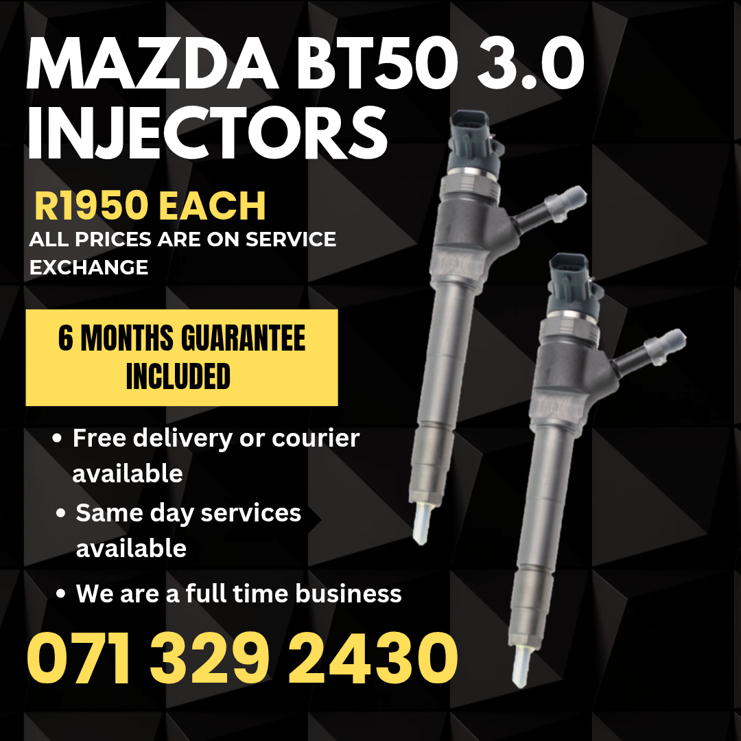 MAZDA BT50 3.0 INJECTORS FOR SALE WITH WARRANTY - Private Seller MAZDA BT50 3.0 INJECTORS FOR SALE WITH WARRANTY - Private Seller