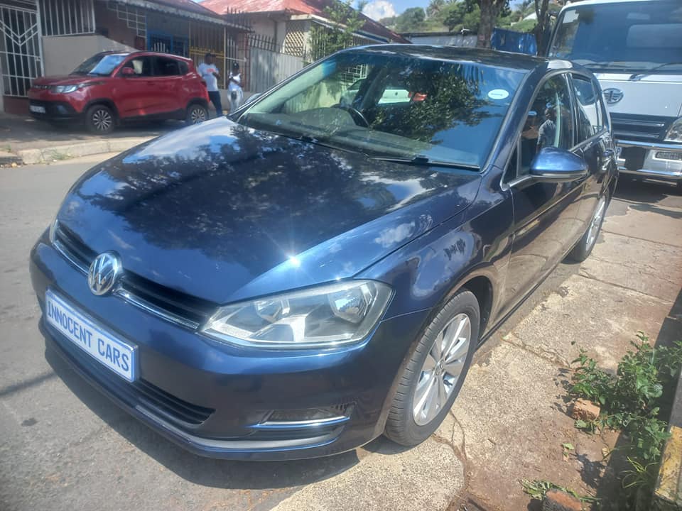 2013 VW GOLF 7 B-MOTION 1.4TSI PETROL, MANUAL, NAVY BLUE COLOR