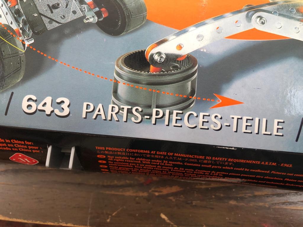 meccano 100th anniversary special edition