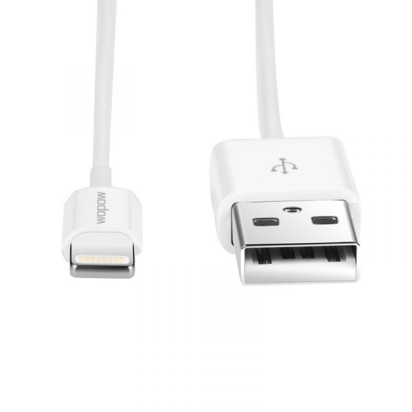 LC505X Wopow Lightning Cable For iPhone 5/5s/6/6s/7/8/X White