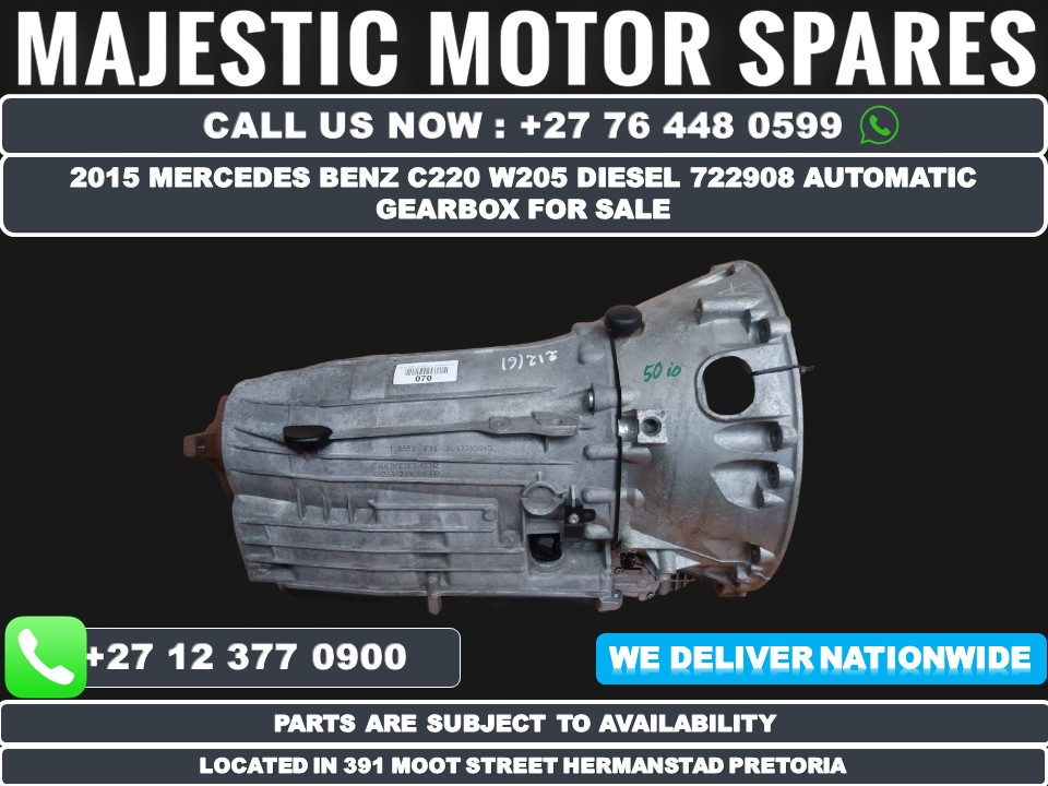 2015 Mercedes Benz C220 W205 gearbox for sale - Private Seller 2015 Mercedes Benz C220 W205 gearbox for sale - Private Seller
