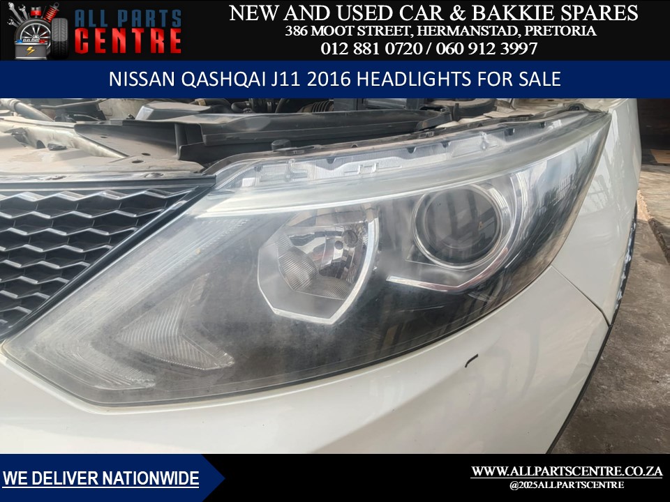 For sale: Nissan Qashqai J11 2016 headlights - in great used condition
