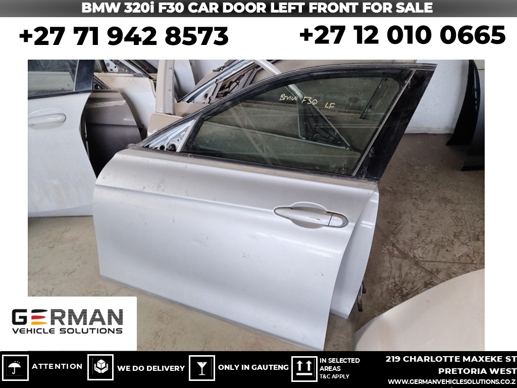 BMW 320i f30 front left car door – second-hand for sale - Private Seller BMW 320i f30 front left car door – second-hand for sale - Private Seller
