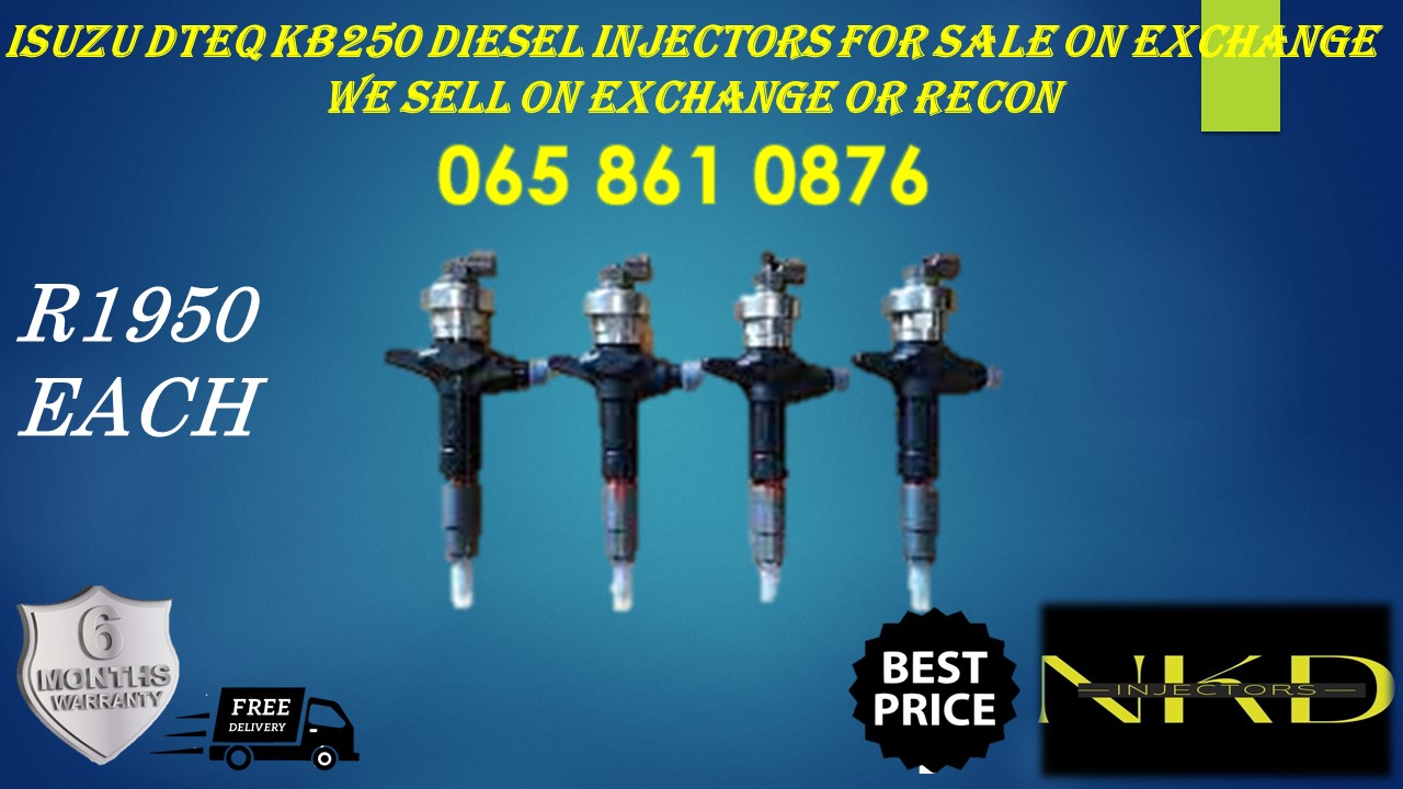 ISUZU DIESEL INJECTORS - WE SELL ON EXCHANGE OR RECON - Private Seller ISUZU DIESEL INJECTORS - WE SELL ON EXCHANGE OR RECON - Private Seller
